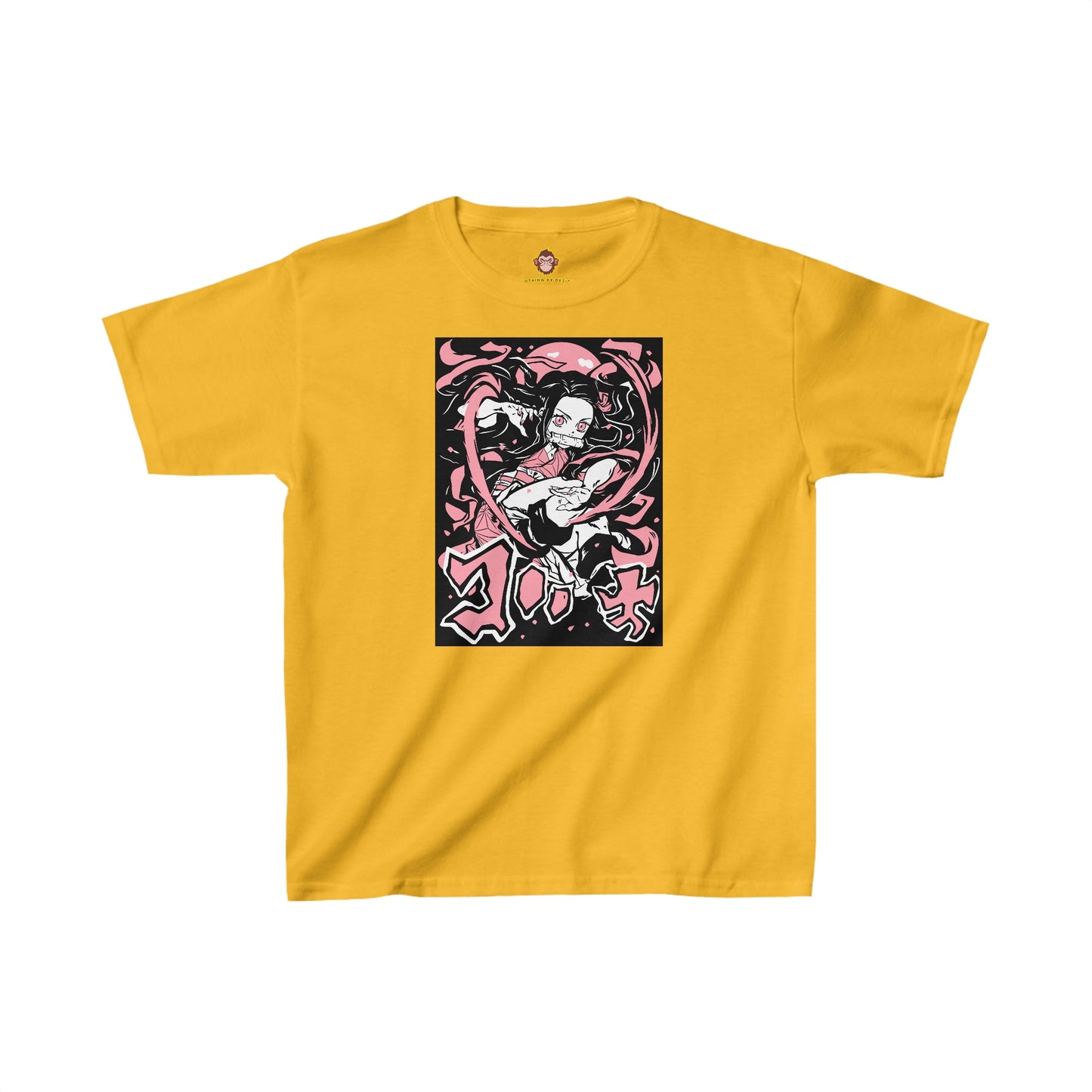 Nezuko Kamado 1 for kids (Gildan · 5000B) Heavy Cotton™ Tee