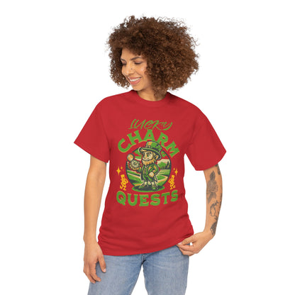 Lucky Charm Quest (Gildan · 5000) Unisex Heavy Cotton Tee