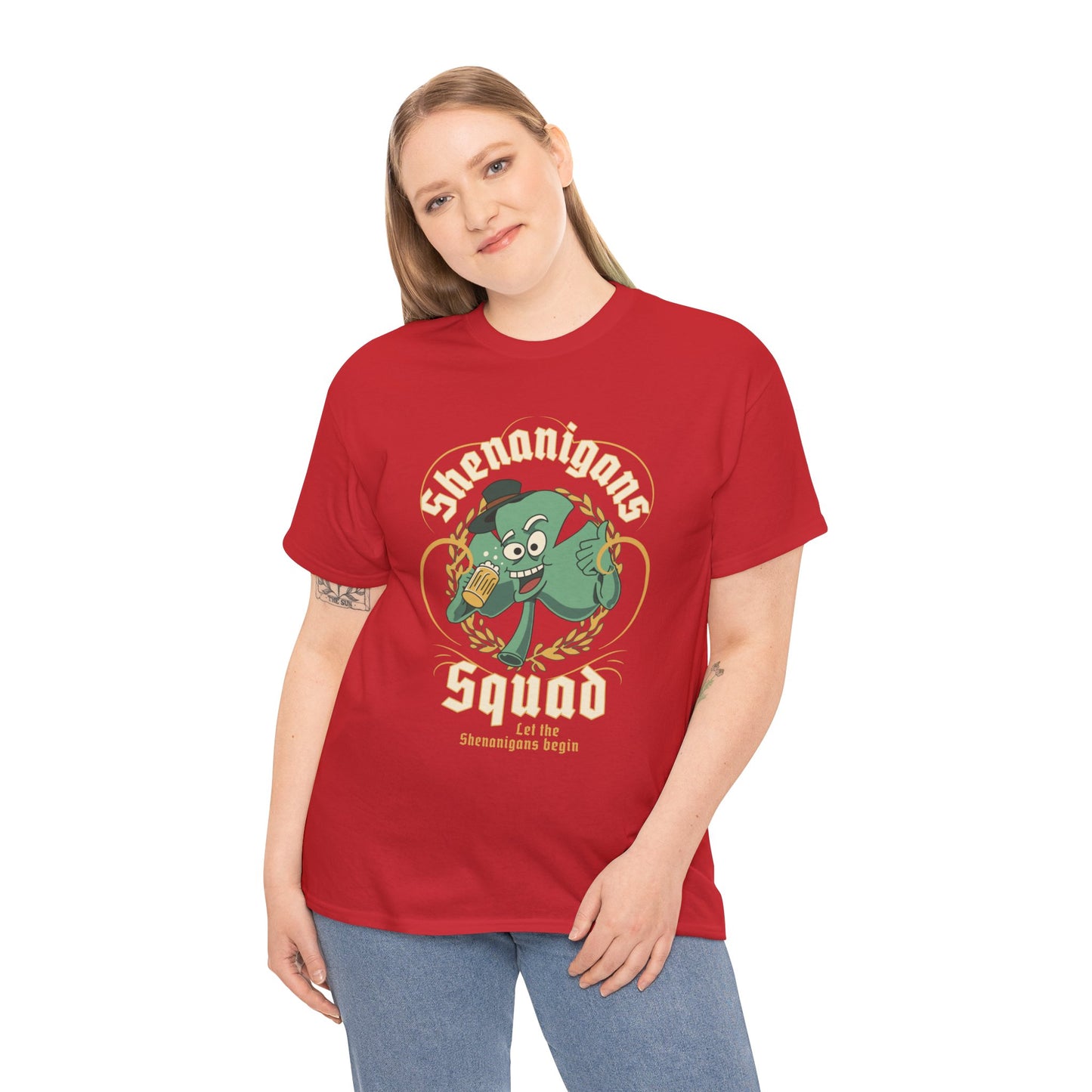 Shenanigans Squad 1(Gildan · 5000) Unisex Heavy Cotton Tee