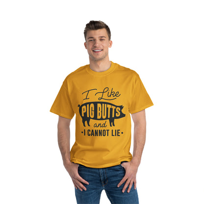 I like pig butts 1 Beefy-T®  Short-Sleeve T-Shirt