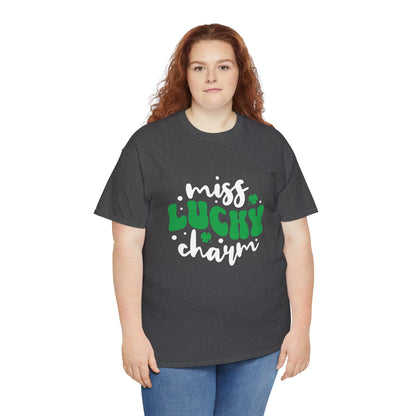 Miss Lucky Charm (Gildan · 5000) Unisex Heavy Cotton Tee