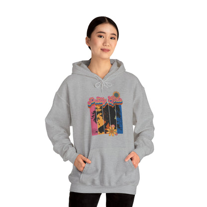 Colorful Floral Pretty Girls for Adults Unisex Heavy Blend™ Hooded Sweatshirt