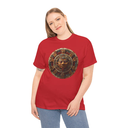 Mayan Calendar 1 (Gildan · 5000) Unisex Heavy Cotton Tee