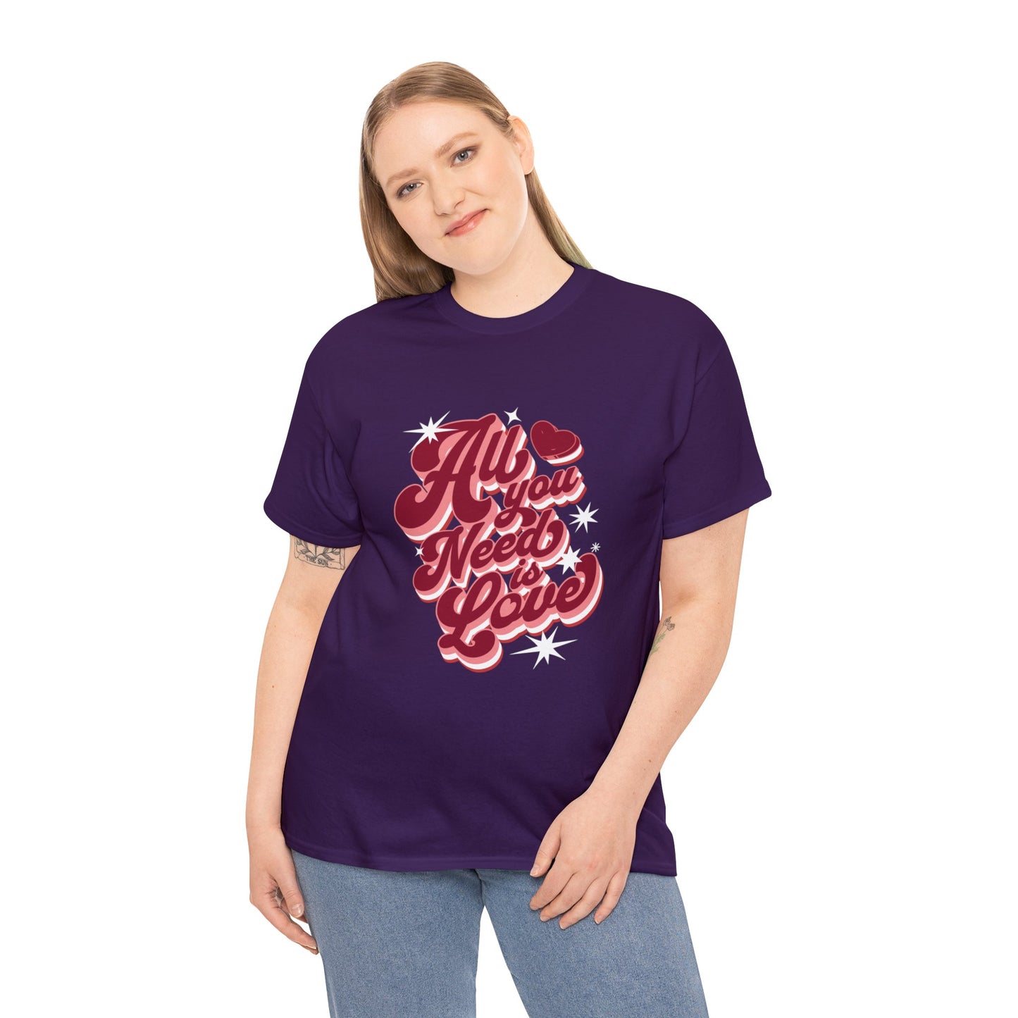 All you need is love (Gildan · 5000) Unisex Heavy Cotton Tee