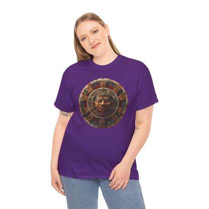 Mayan Calendar 1 (Gildan · 5000) Unisex Heavy Cotton Tee