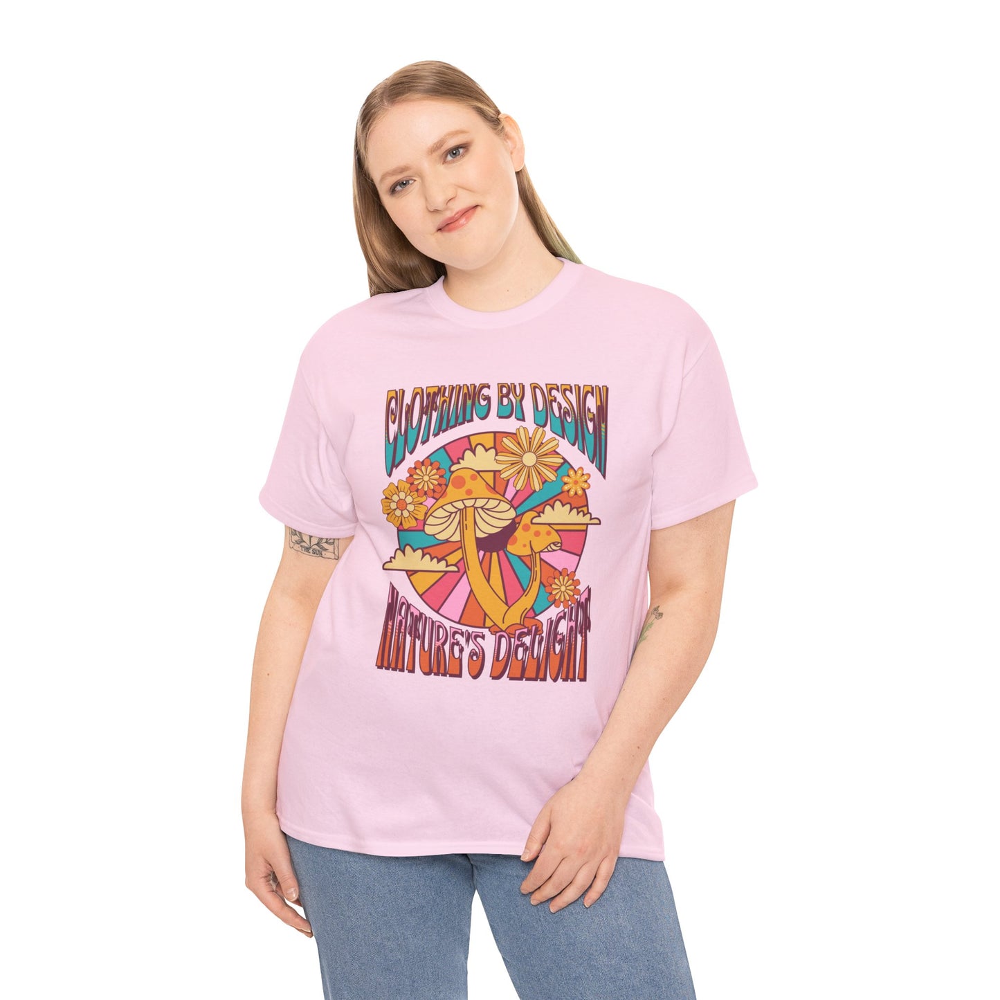 Clothing By Design Nature's Delight for Adults (Gildan · 5000) Unisex Heavy Cotton Tee