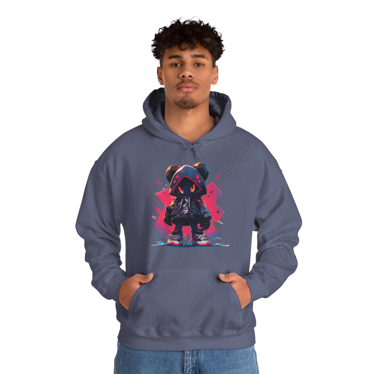 Hooded Mouse for Adults Unisex Heavy Blend™ Hooded Sweatshirt