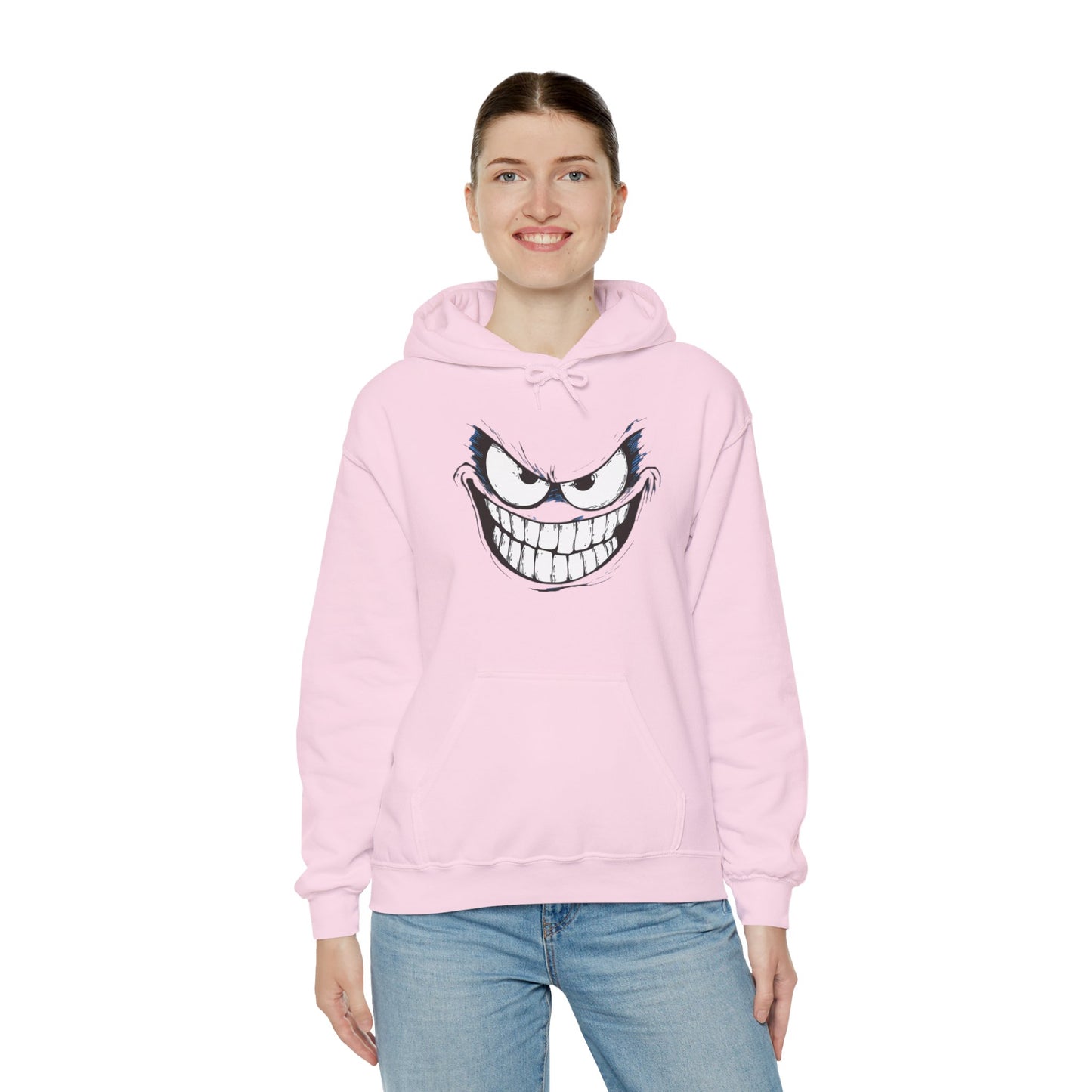 Clothing By Design Evil Grin Halloween Hoodie