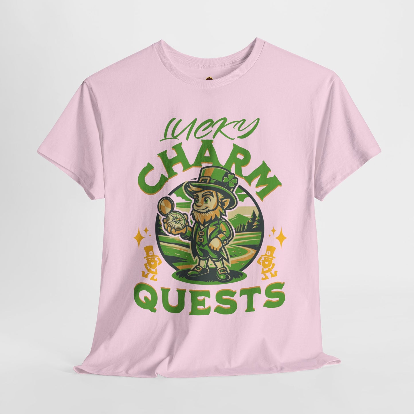 Lucky Charm Quest (Gildan · 5000) Unisex Heavy Cotton Tee