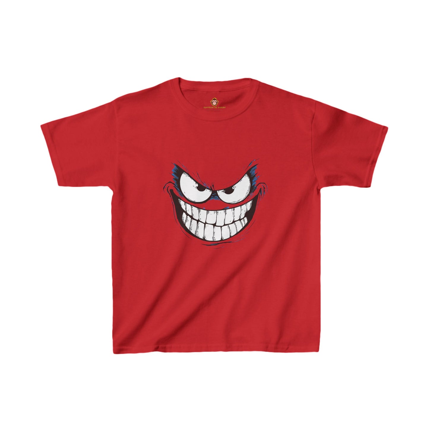 Youth Tee - Evil Grin Halloween Shirt for Kids