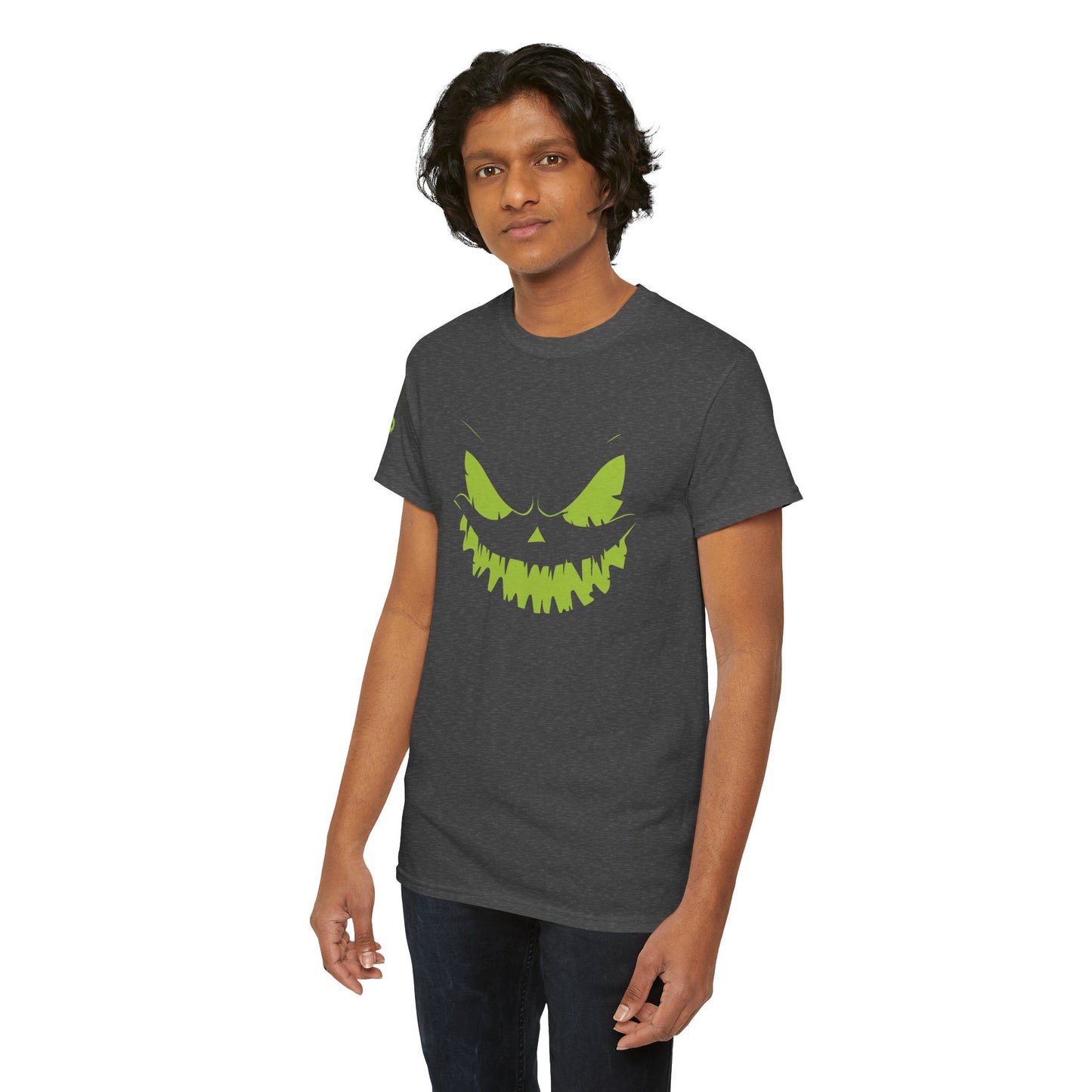 Halloween T-Shirt with Spooky Jack O' Lantern Face