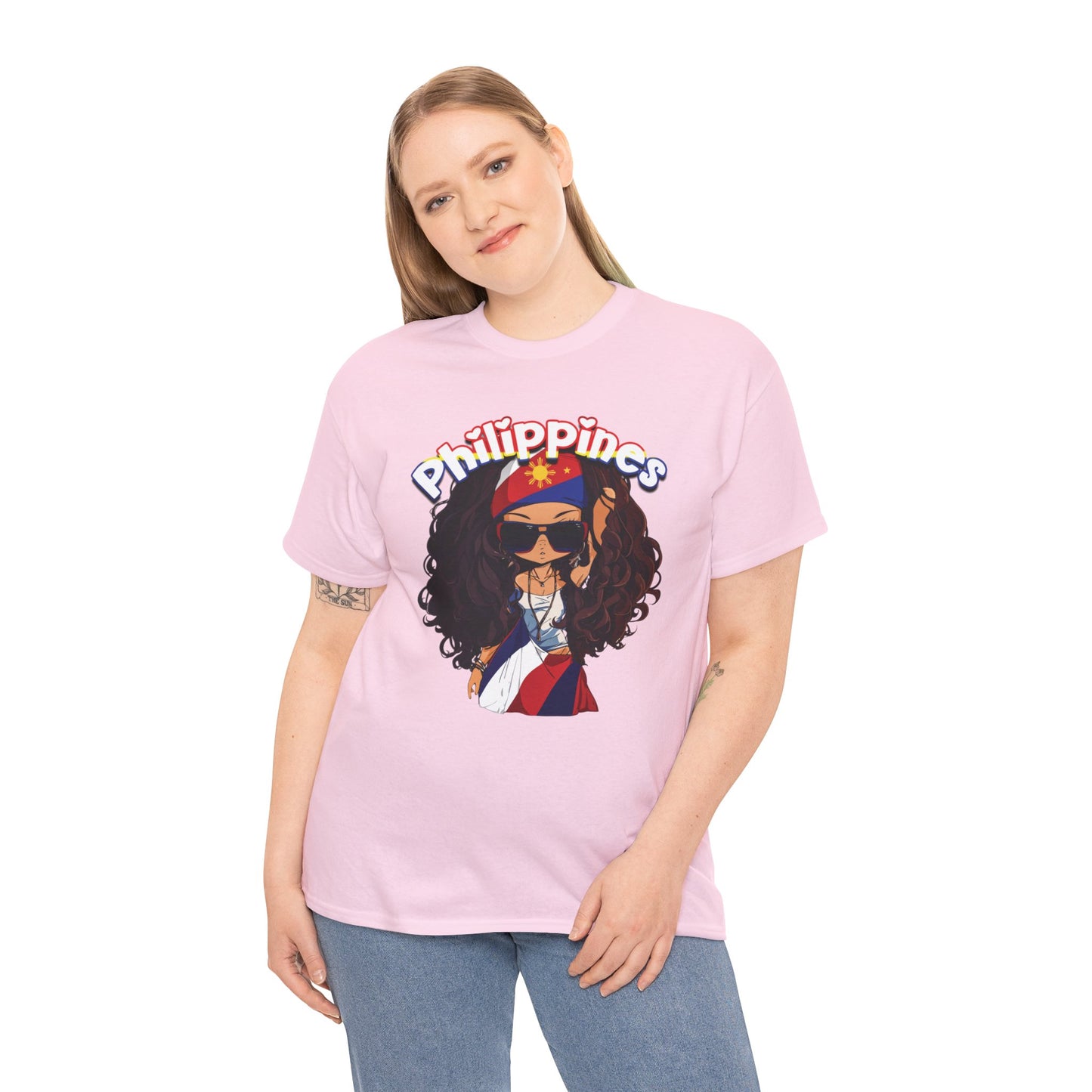 Philippines Baddie (Gildan · 5000) Unisex Heavy Cotton Tee