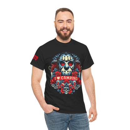 Jason Voorhees Camping Tee - Halloween