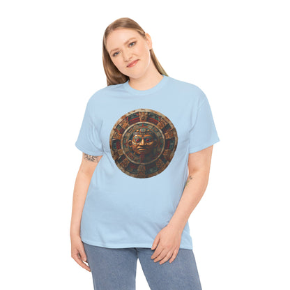 Mayan Calendar 1 (Gildan · 5000) Unisex Heavy Cotton Tee