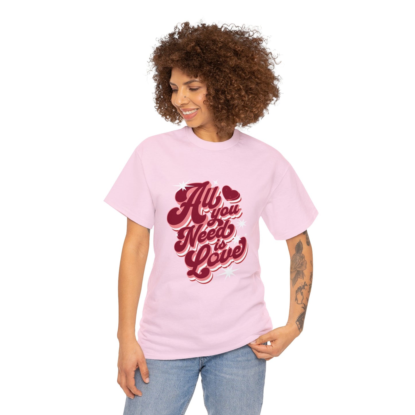 All you need is love (Gildan · 5000) Unisex Heavy Cotton Tee