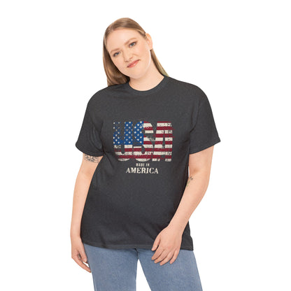 Made in the USA for Adults (Gildan · 5000) Unisex Heavy Cotton Tee