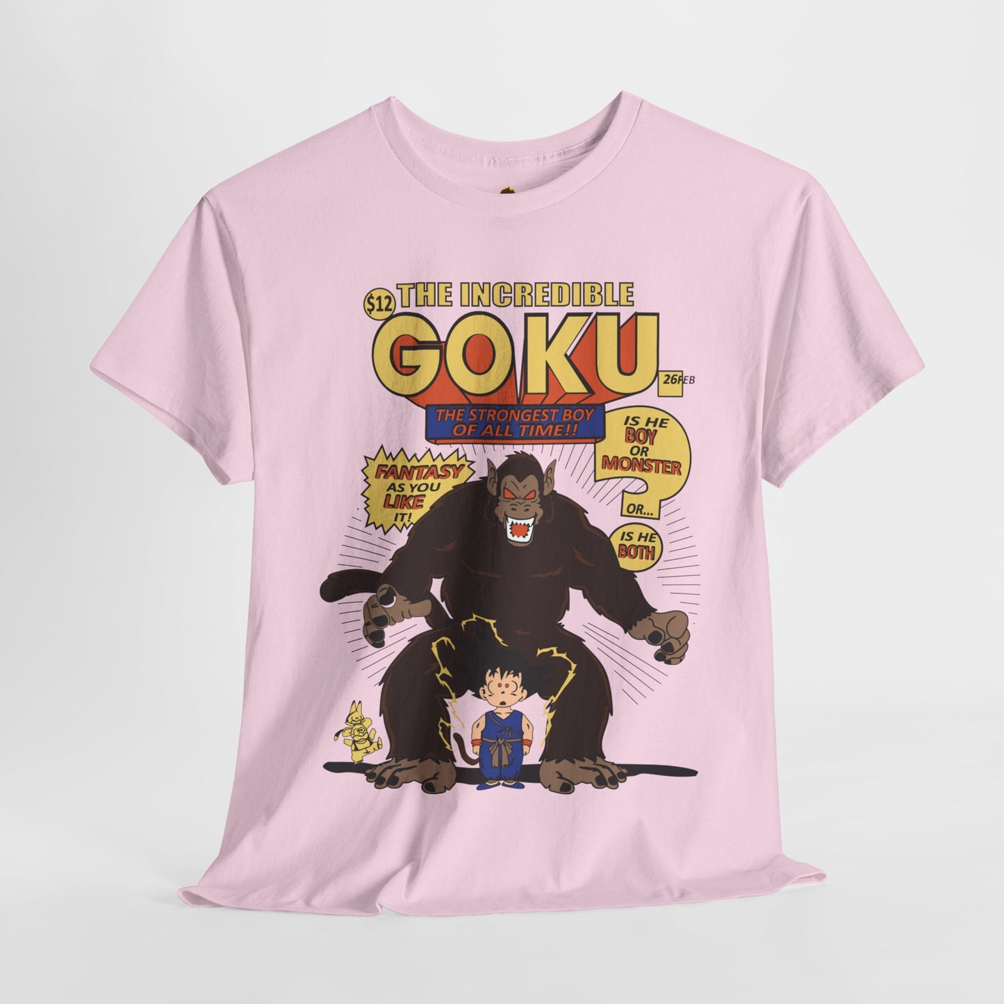 Goku Comic (Gildan · 5000) Unisex Heavy Cotton Tee