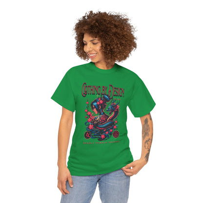 Deadly Female Shinobi (Gildan · 5000) Unisex Heavy Cotton Tee