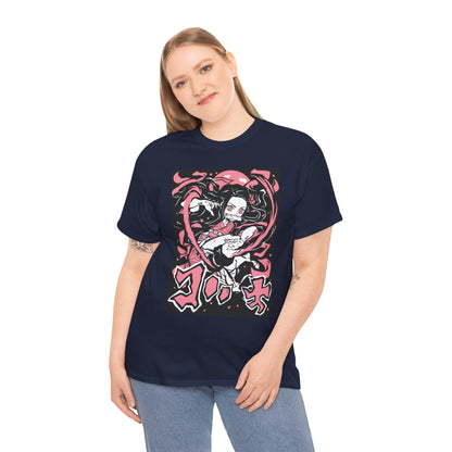 Nezuko Kamado 1 (Gildan · 5000) Unisex Heavy Cotton Tee