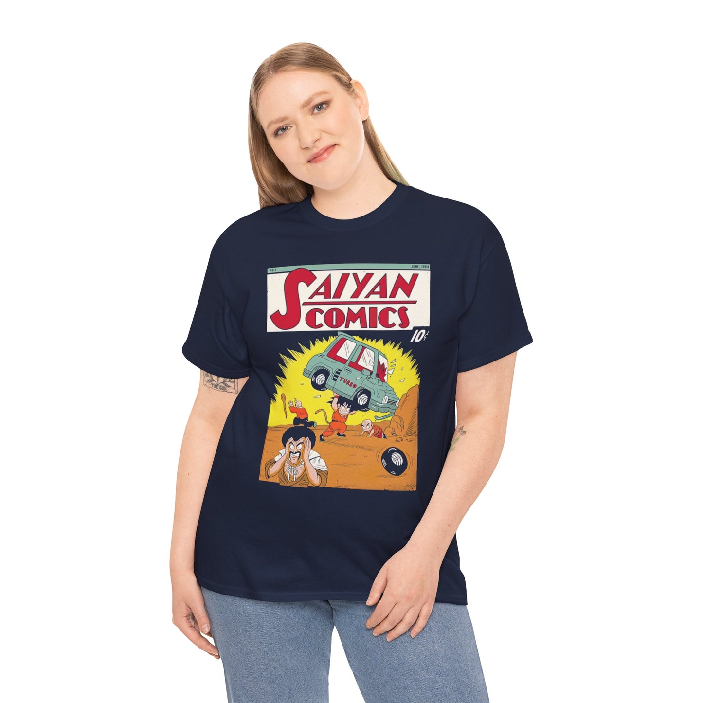 Saiyan Comics (Gildan · 5000) Unisex Heavy Cotton Tee