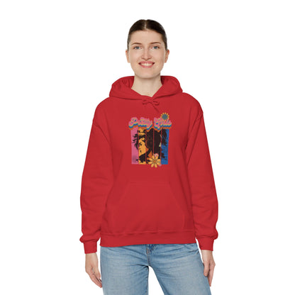 Colorful Floral Pretty Girls for Adults Unisex Heavy Blend™ Hooded Sweatshirt