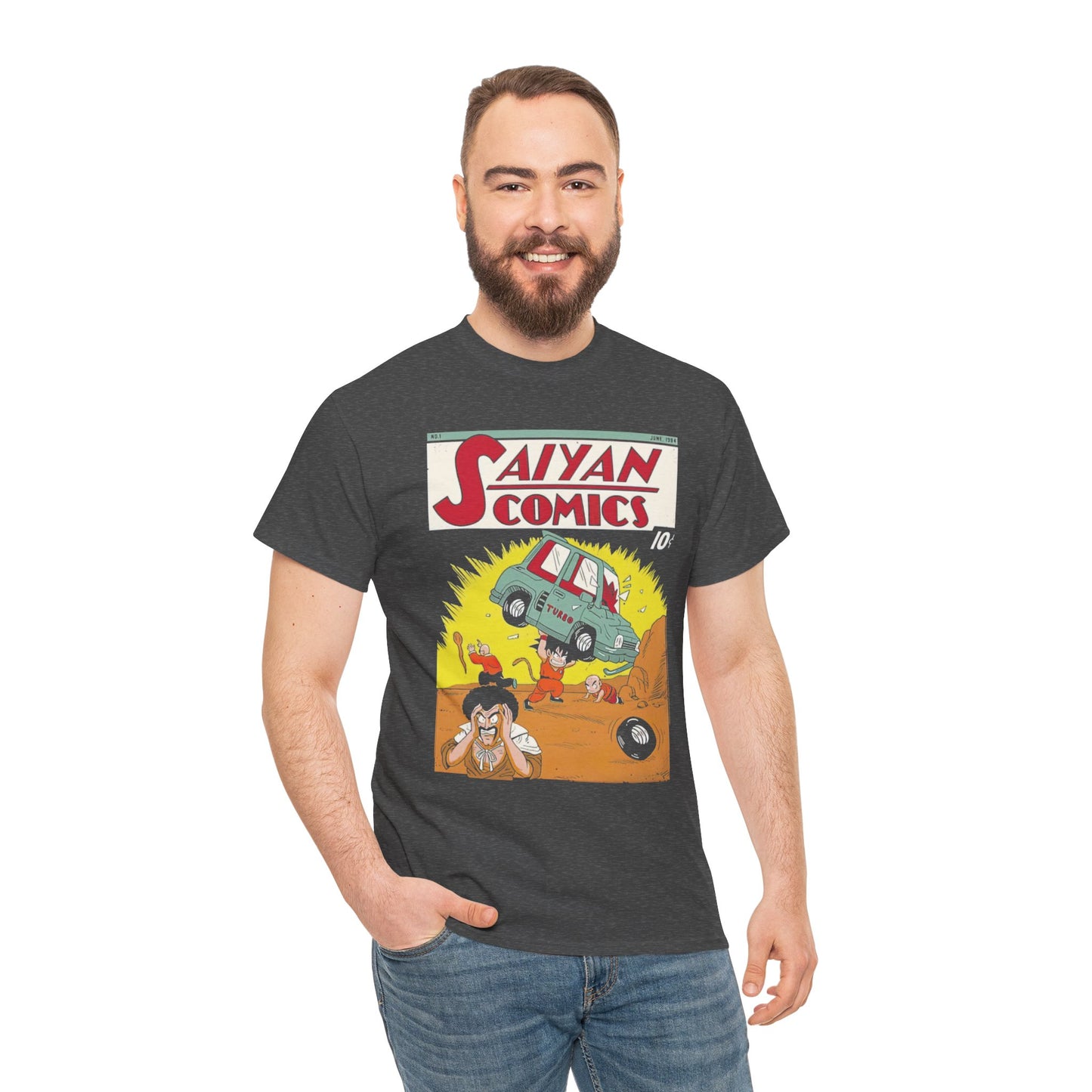 Saiyan Comics (Gildan · 5000) Unisex Heavy Cotton Tee