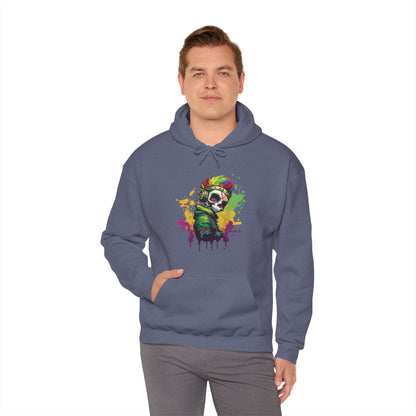 A Colorful Animated Skelly for Adults 1 Unisex Heavy Blend™ Hooded Sweatshirt