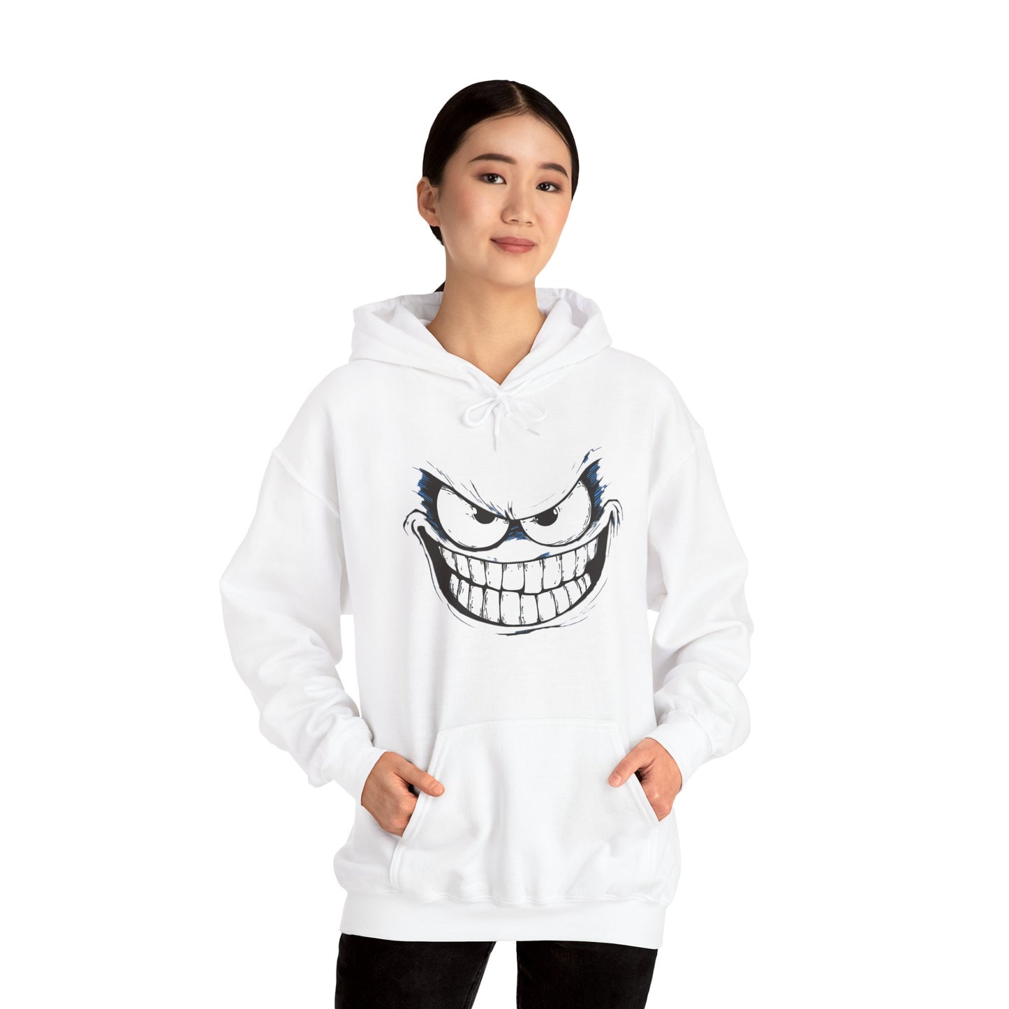 Clothing By Design Evil Grin Halloween Hoodie