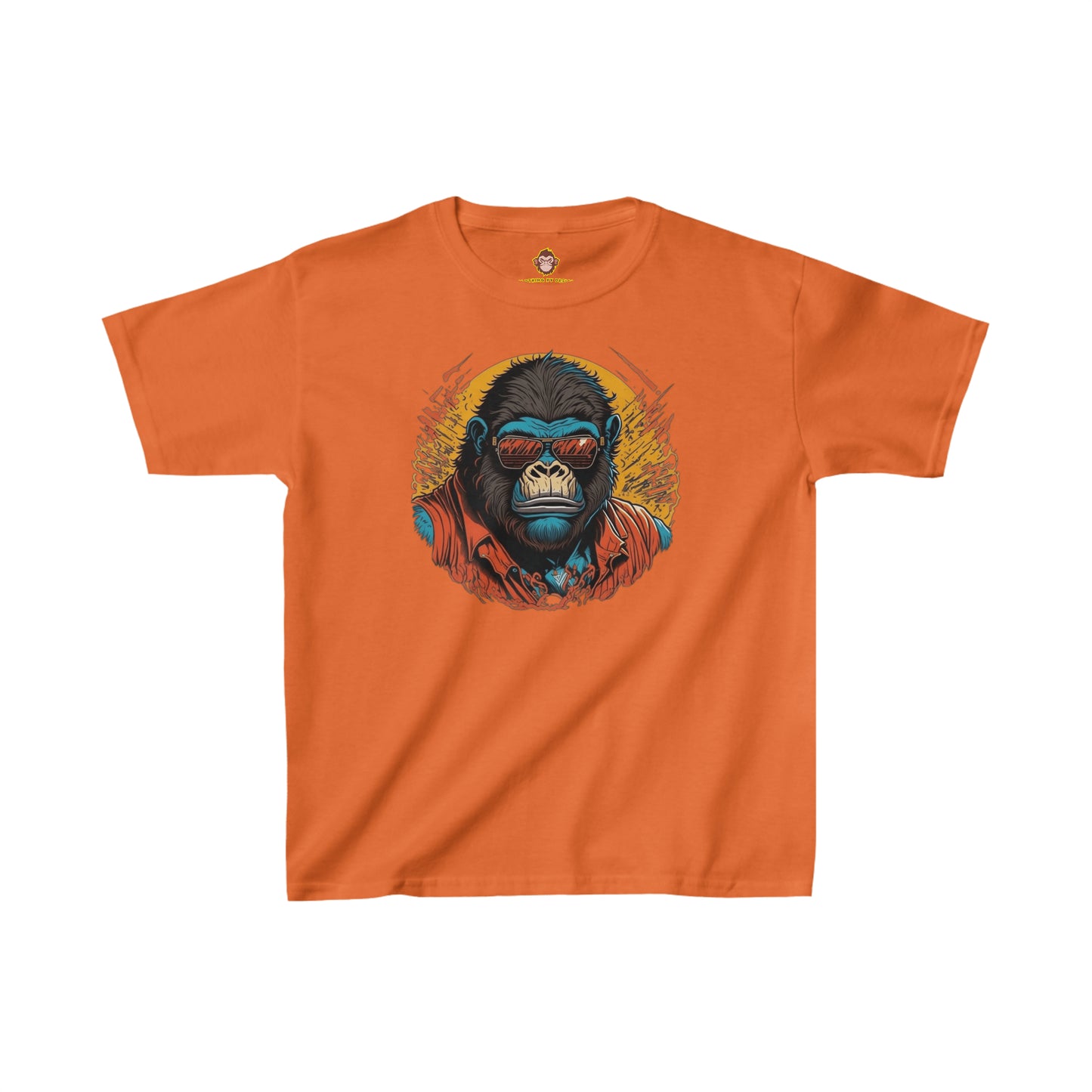 Joe Cool Gorilla for Kids (Gildan · 5000B) Heavy Cotton™ Tee