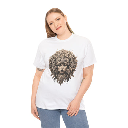 Aztec Woman 1 (Gildan · 5000) Unisex Heavy Cotton Tee