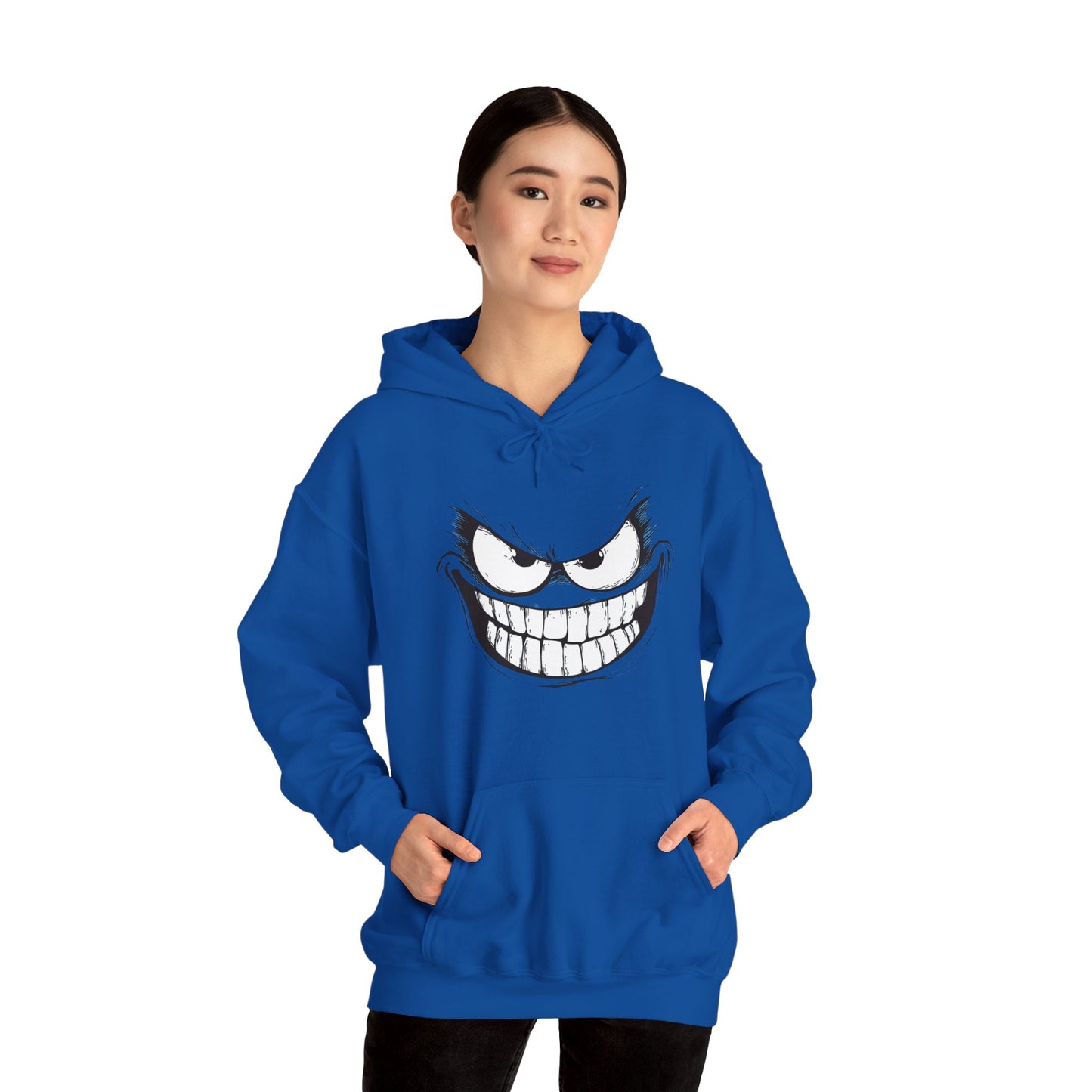 Clothing By Design Evil Grin Halloween Hoodie