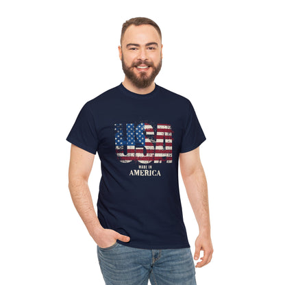 Made in the USA for Adults (Gildan · 5000) Unisex Heavy Cotton Tee