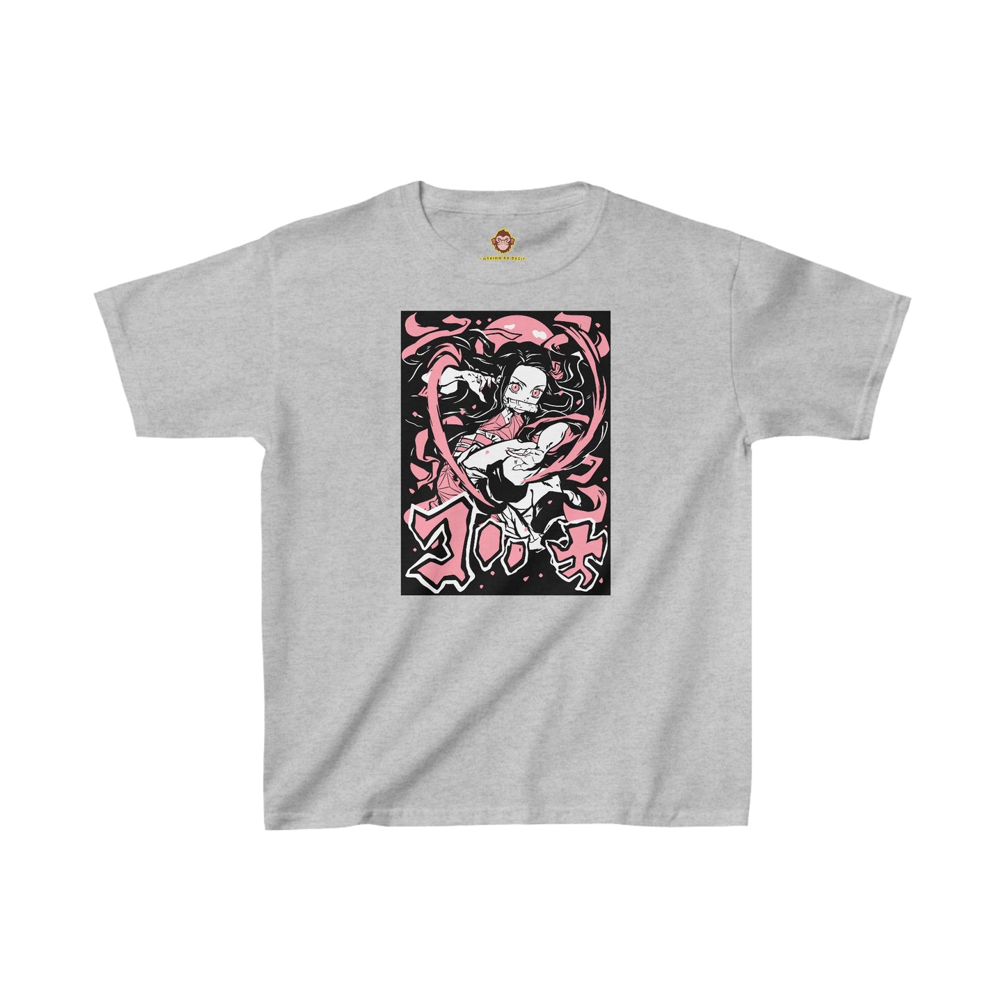 Nezuko Kamado 1 for kids (Gildan · 5000B) Heavy Cotton™ Tee