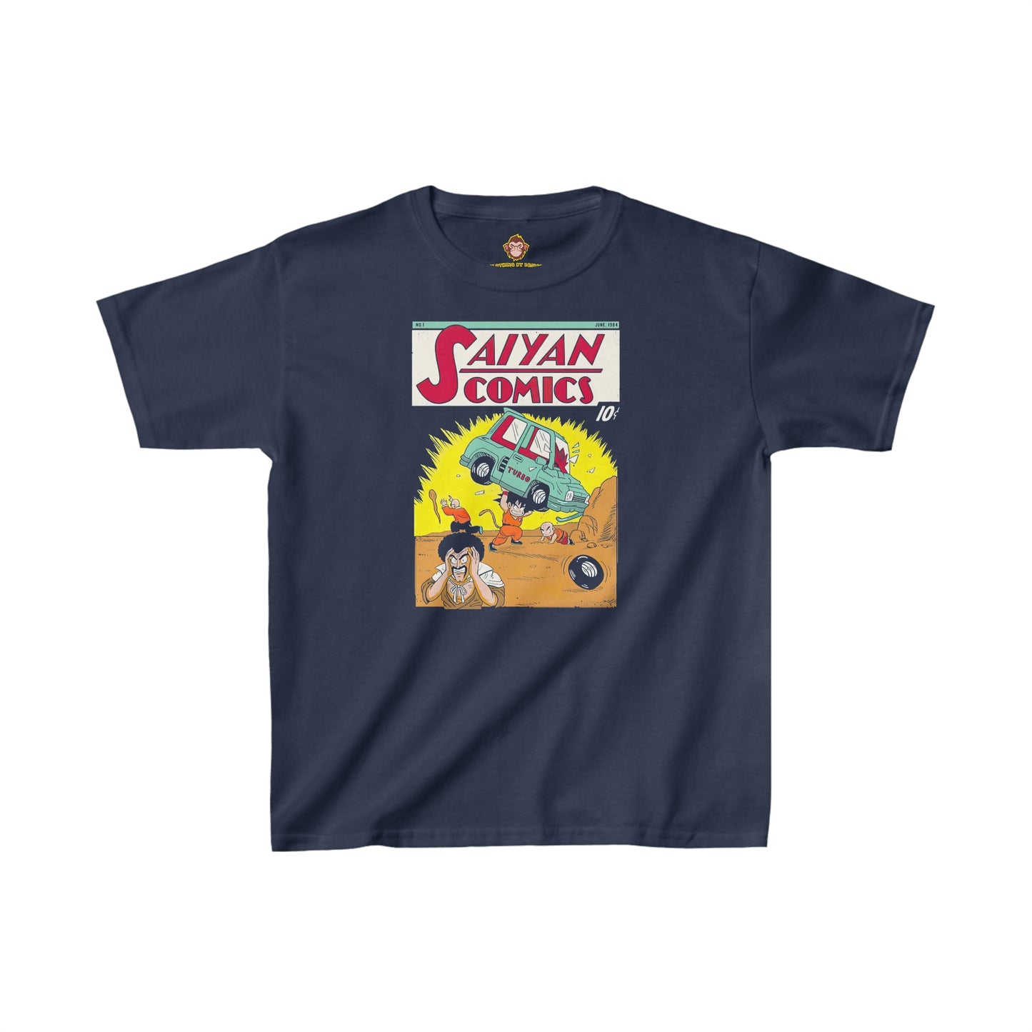 Saiyan Comics for kids (Gildan · 5000B) Heavy Cotton™ Tee