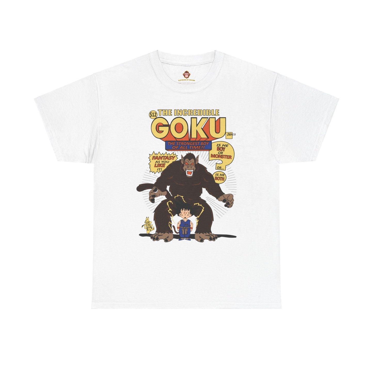 Goku Comic (Gildan · 5000) Unisex Heavy Cotton Tee