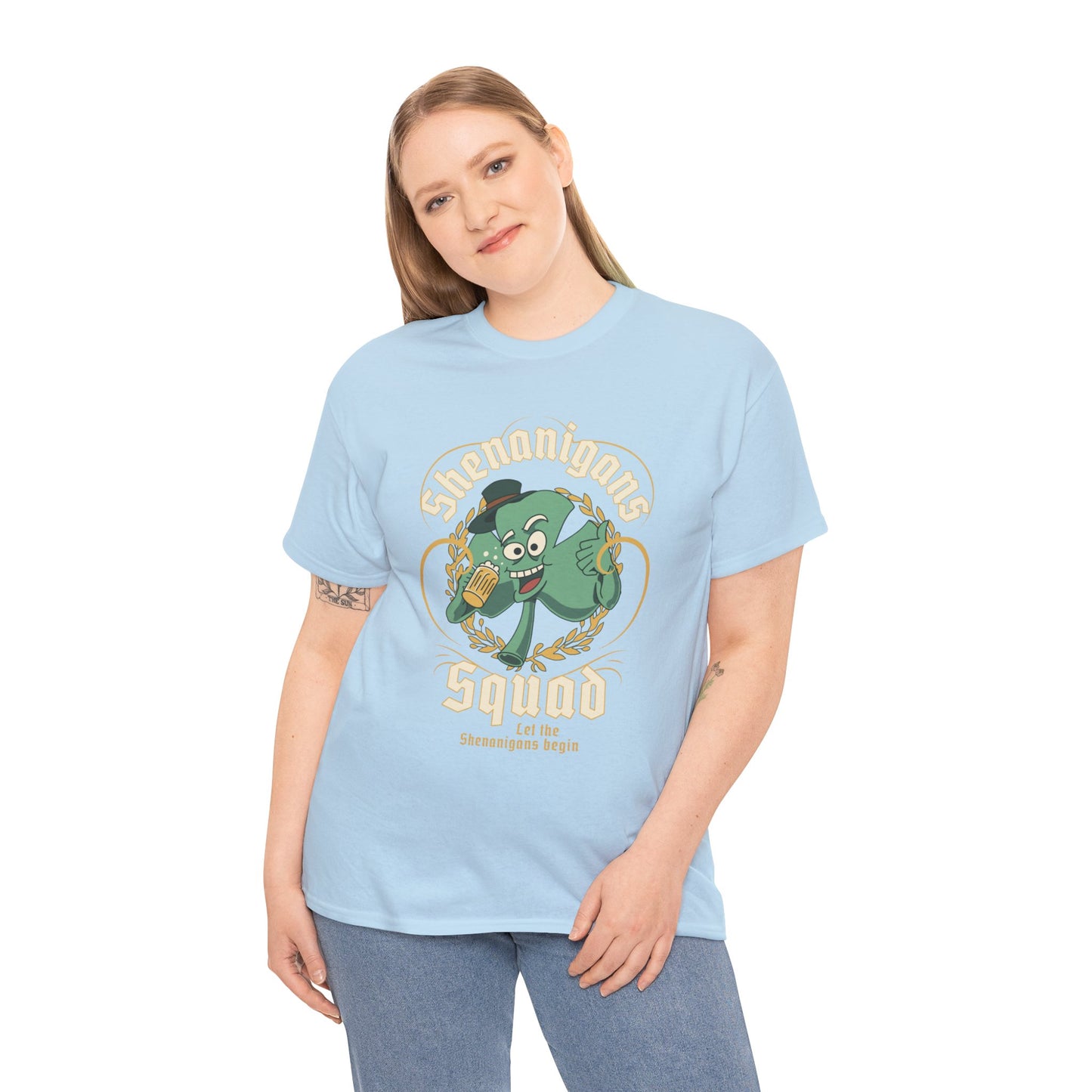 Shenanigans Squad 1(Gildan · 5000) Unisex Heavy Cotton Tee