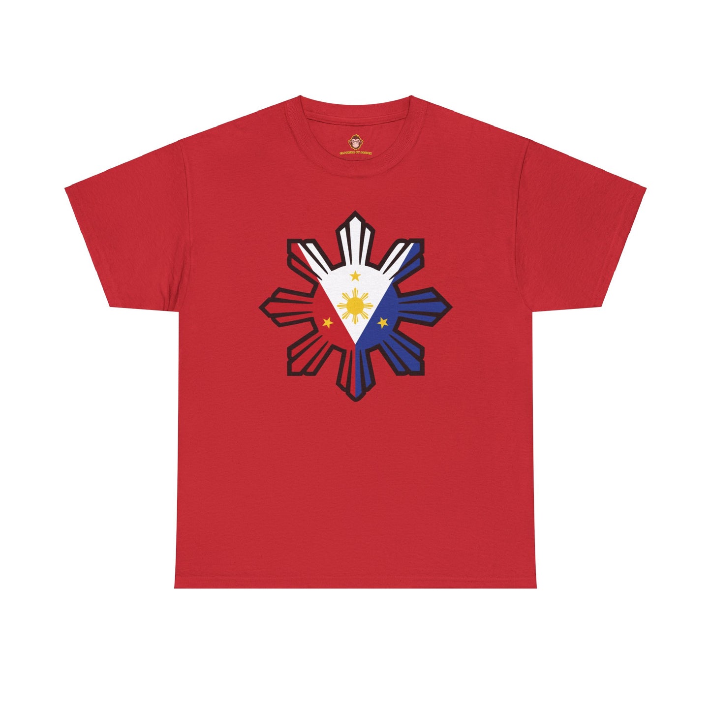 Filipino Flag 1 (Gildan · 5000) Unisex Heavy Cotton Tee