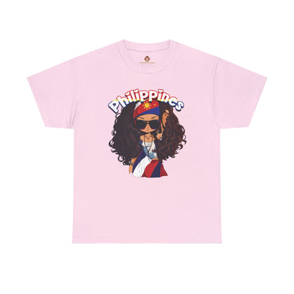 Philippines Baddie (Gildan · 5000) Unisex Heavy Cotton Tee