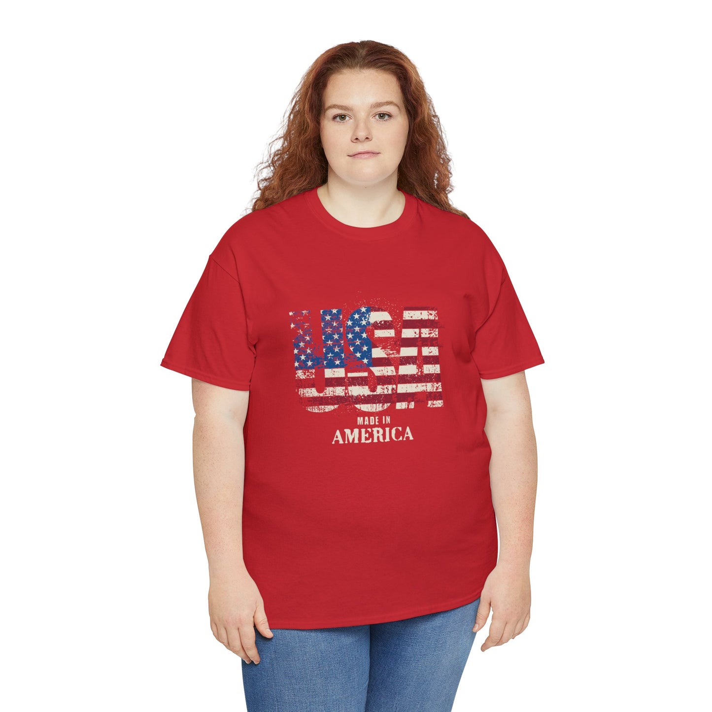 Made in the USA for Adults (Gildan · 5000) Unisex Heavy Cotton Tee