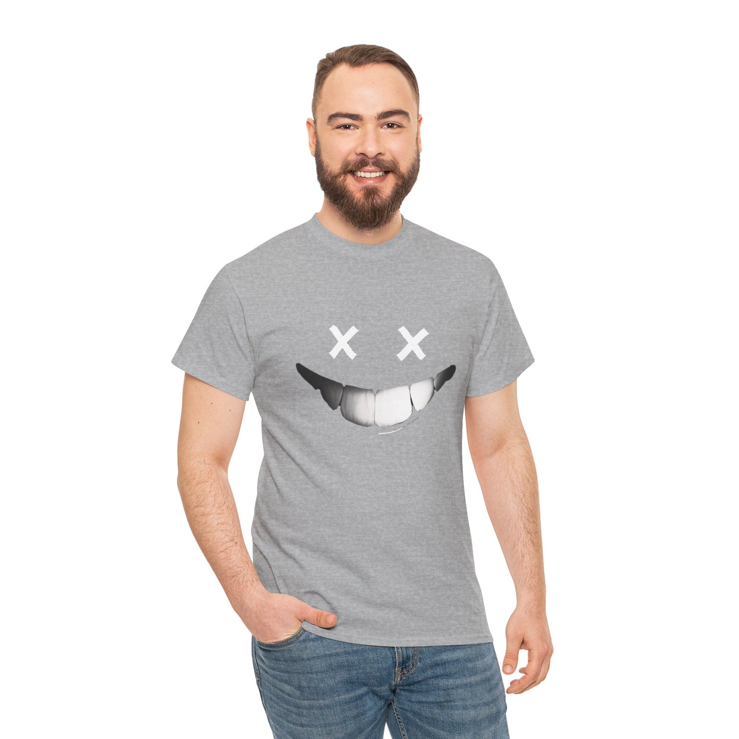 XX Smiley (Gildan · 5000) Unisex Heavy Cotton Tee