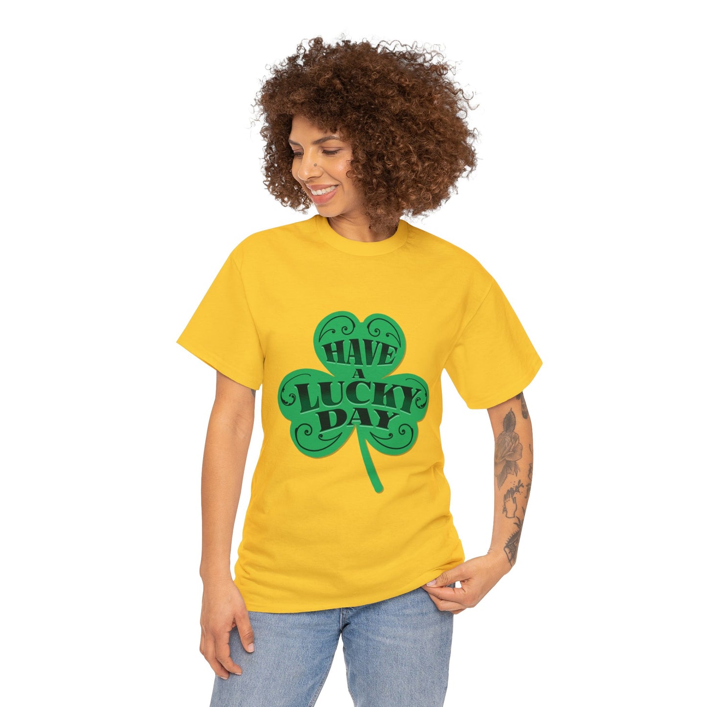 Have a Lucky Day (Gildan · 5000) Unisex Heavy Cotton Tee