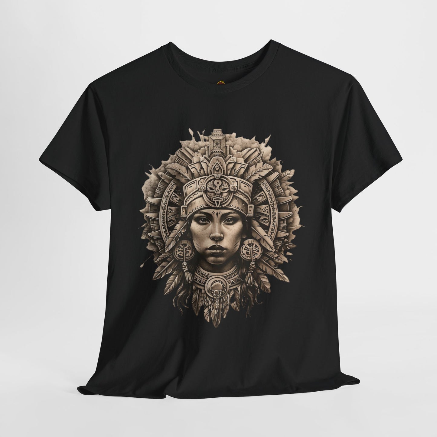 Aztec Woman 1 (Gildan · 5000) Unisex Heavy Cotton Tee