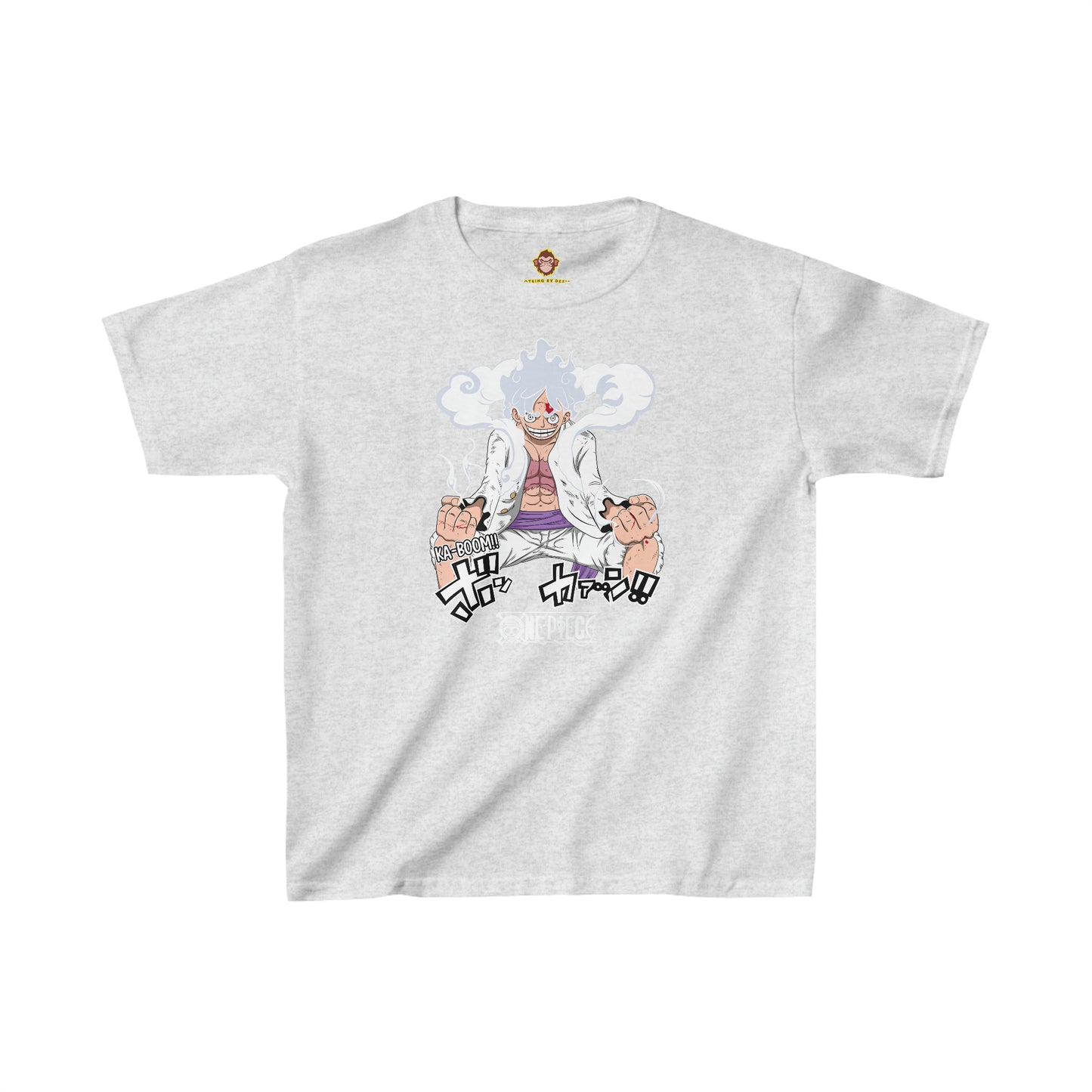 Monkey D. Luffy 1 (Gildan · 5000B) Kids Heavy Cotton™ Tee