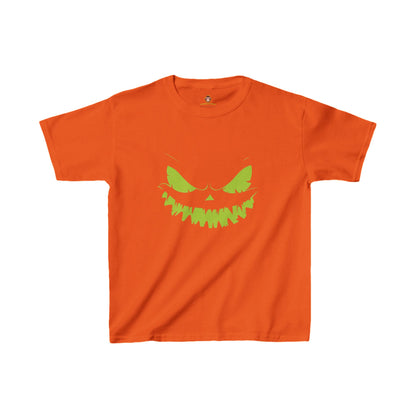 Youth Halloween Tee with Spooky Jack O' Lantern Design