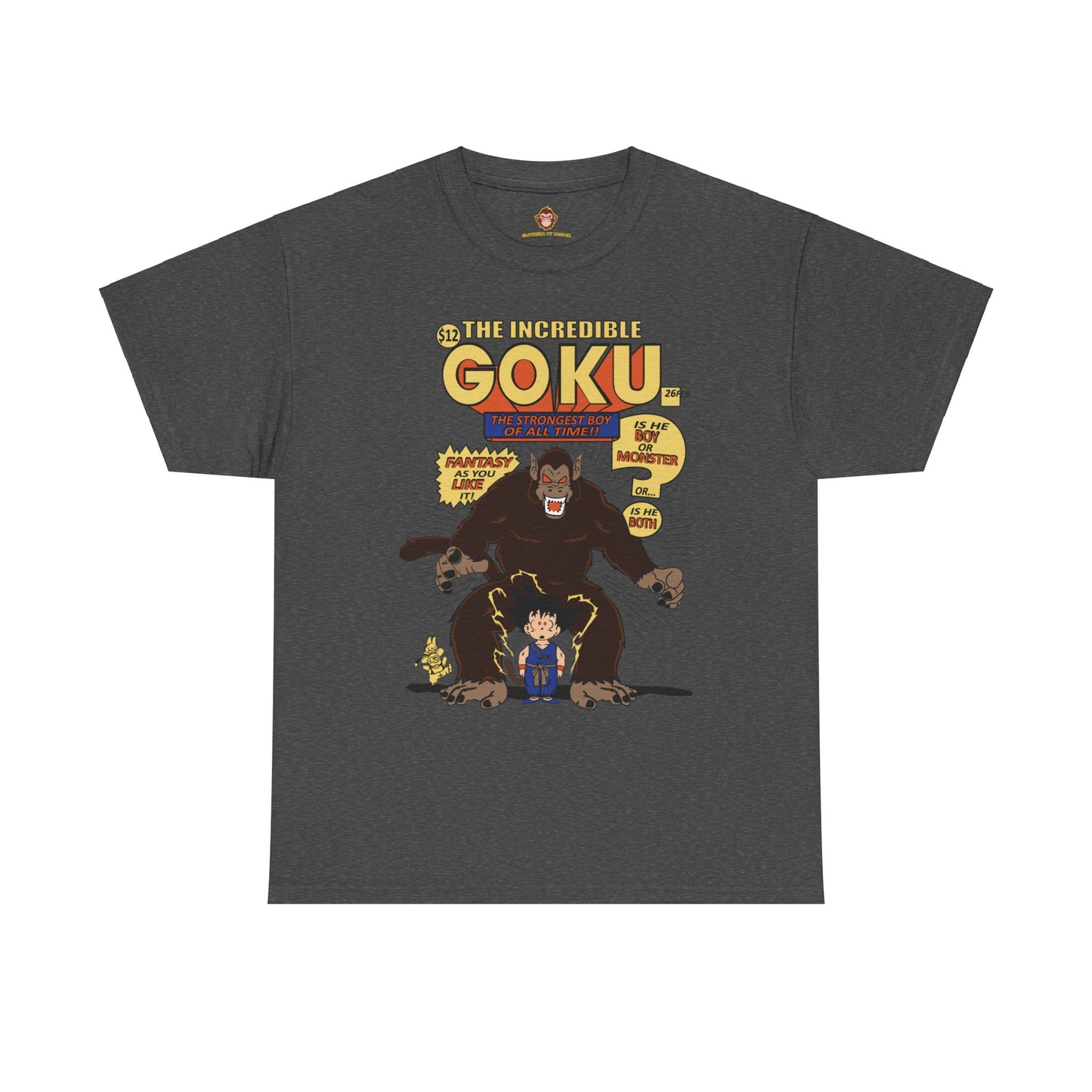 Goku Comic (Gildan · 5000) Unisex Heavy Cotton Tee