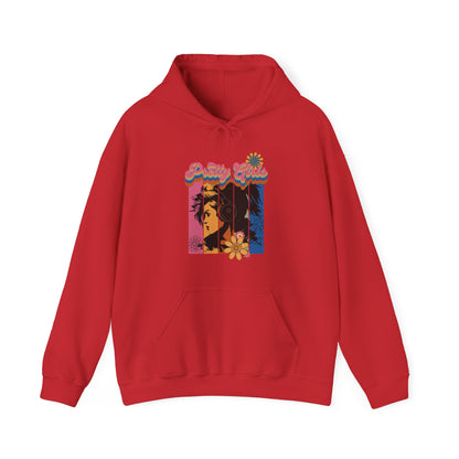 Colorful Floral Pretty Girls for Adults Unisex Heavy Blend™ Hooded Sweatshirt