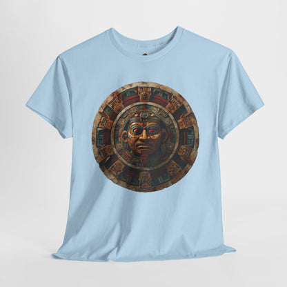 Mayan Calendar 1 (Gildan · 5000) Unisex Heavy Cotton Tee