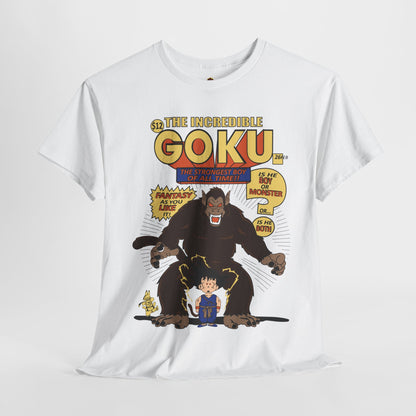 Goku Comic (Gildan · 5000) Unisex Heavy Cotton Tee