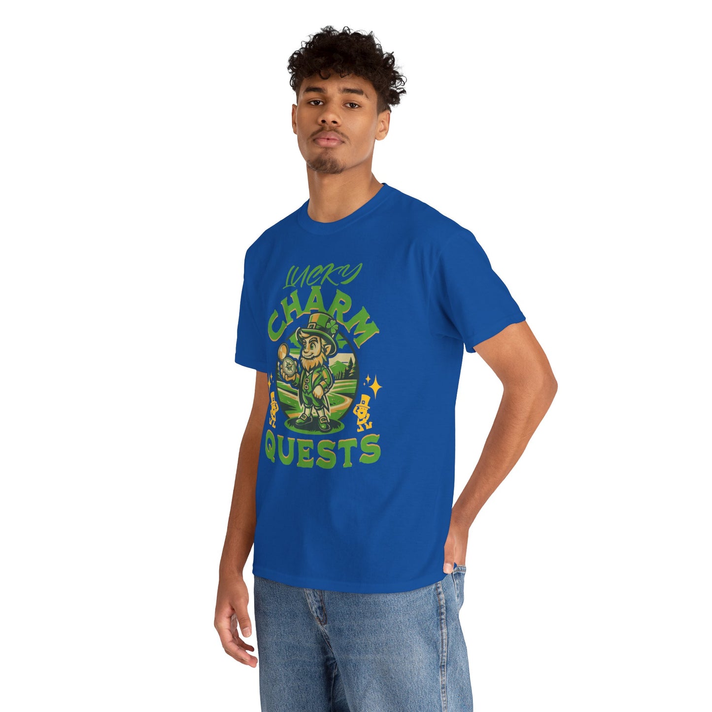 Lucky Charm Quest (Gildan · 5000) Unisex Heavy Cotton Tee