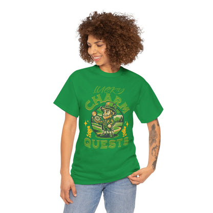 Lucky Charm Quest (Gildan · 5000) Unisex Heavy Cotton Tee